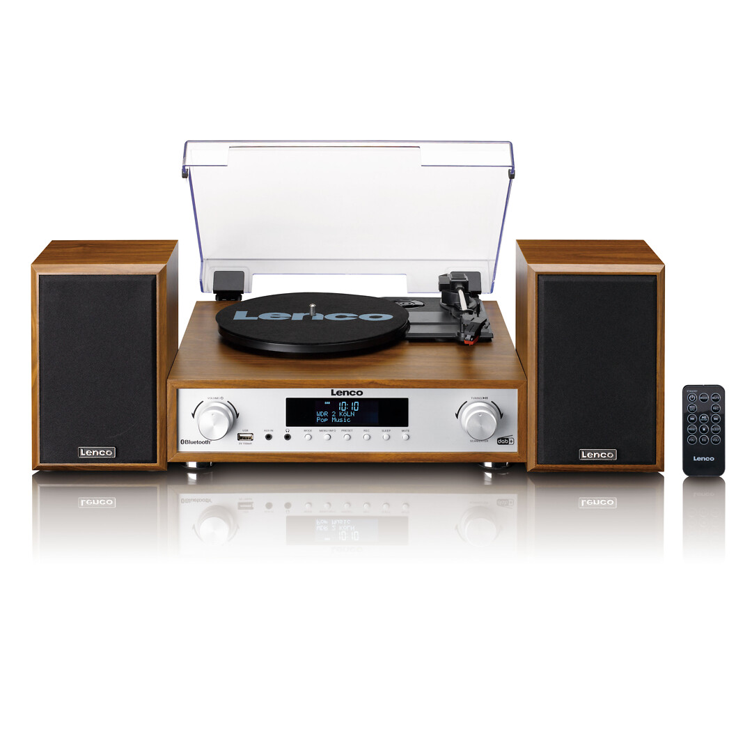 Lenco Mc-160wd Fm-radio/levysoitinyhdistelmä
