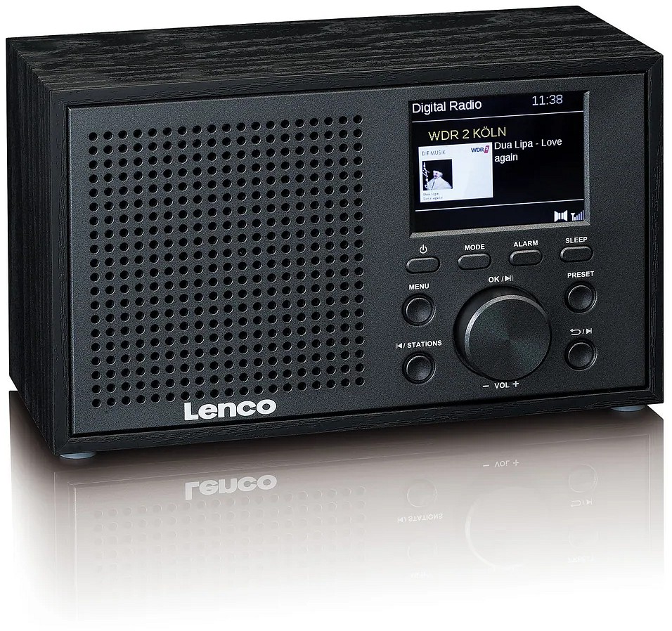 Lenco Dar-017bk Bluetooth Matkaradio
