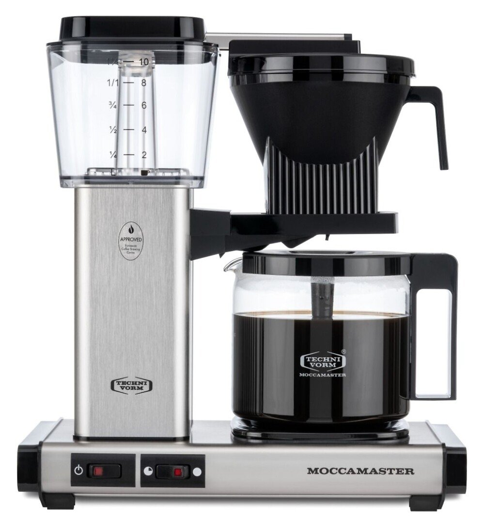 Moccamaster Automatic Brushed Silver Kahvinkeitin