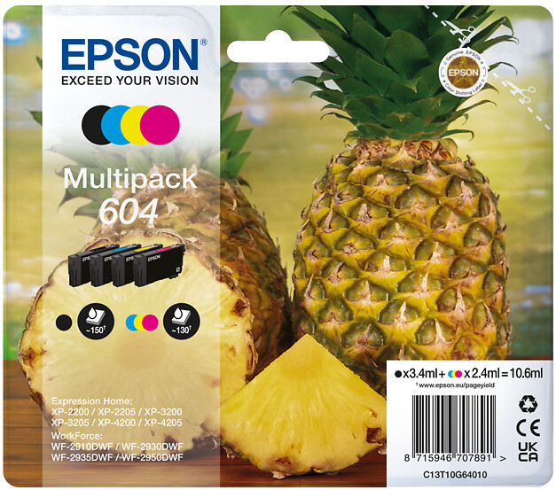 Epson Pineapple Multipack Mustekasetti