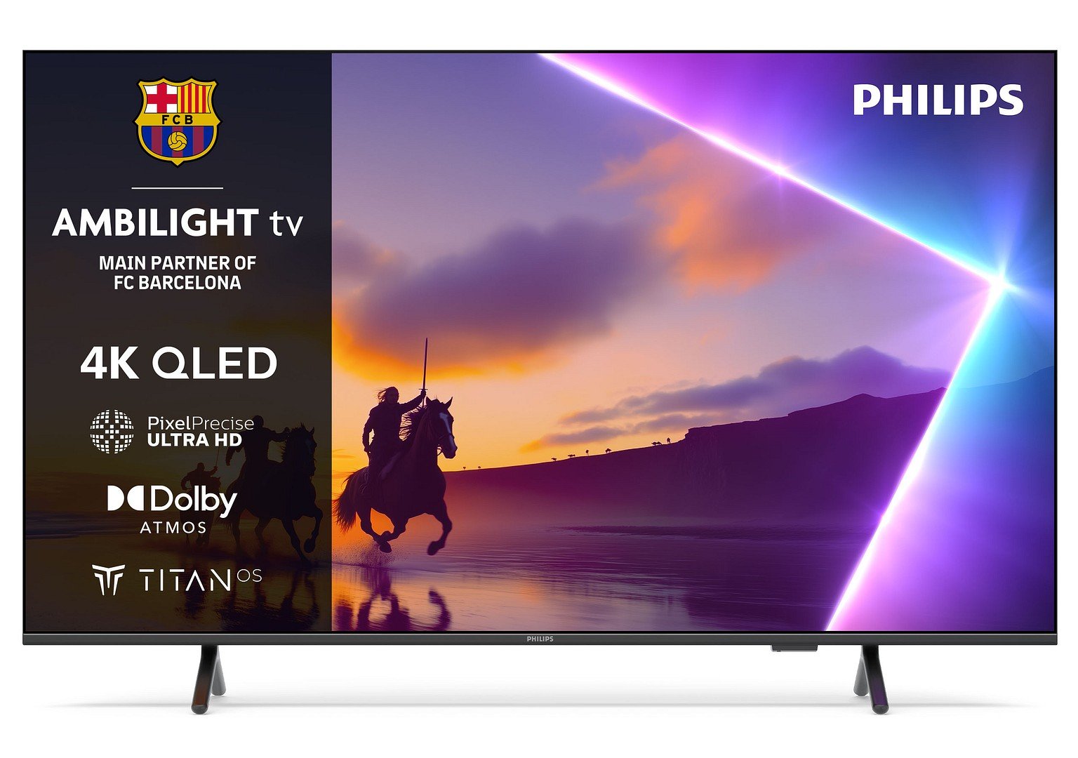 PHILIPS 65PUS8550/12 Qled Uhd Smart Ambilight Tv 65pus8550/12
