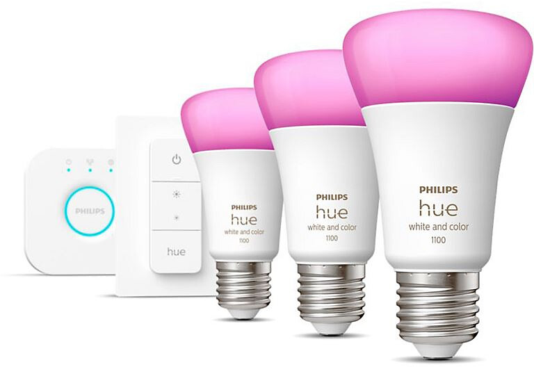 Philips Hue Wca 9w A60 E27 3 Kpl Setti