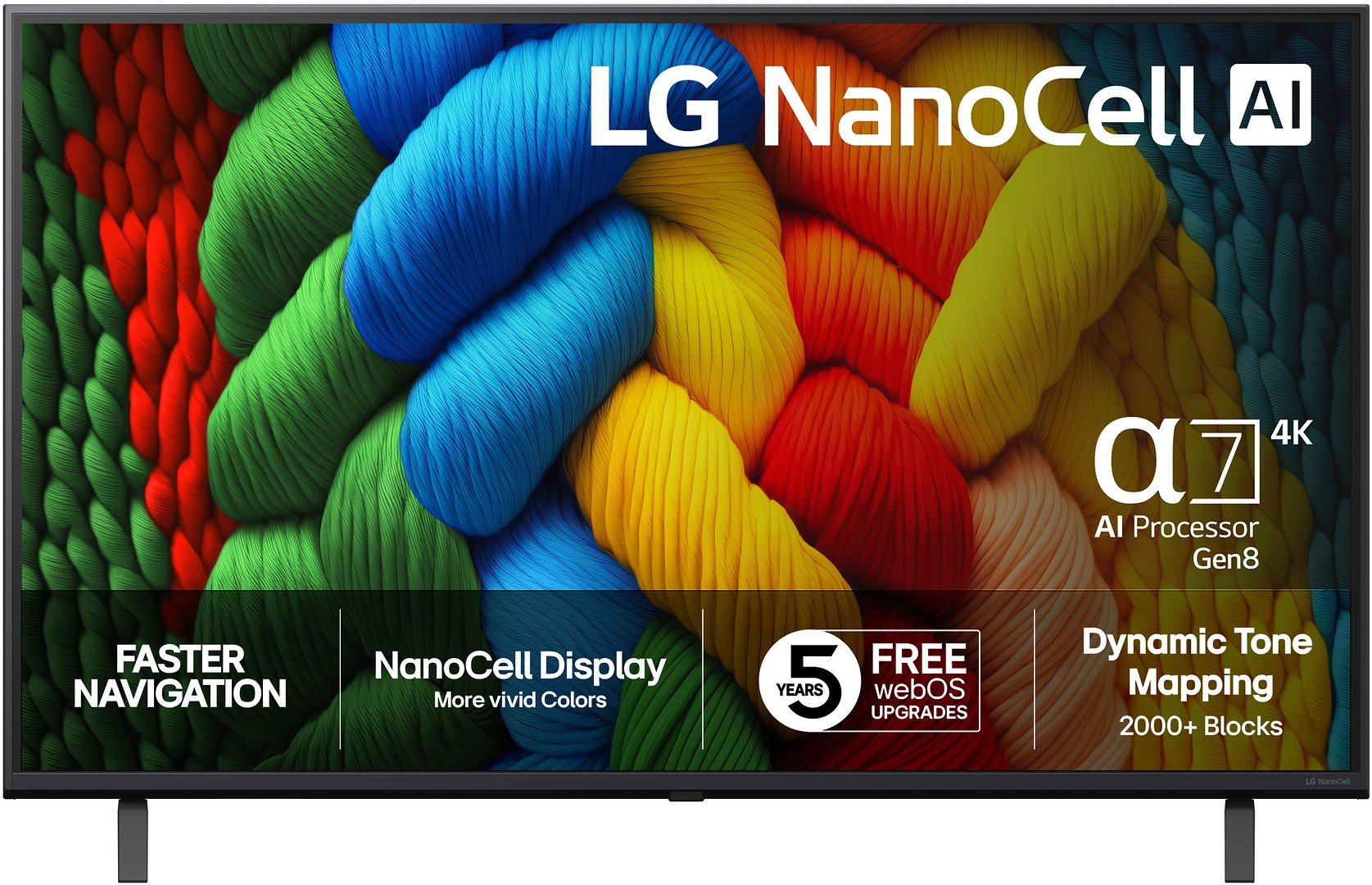 LG 50" 4k Nano Smart Tv 50nano80a6b