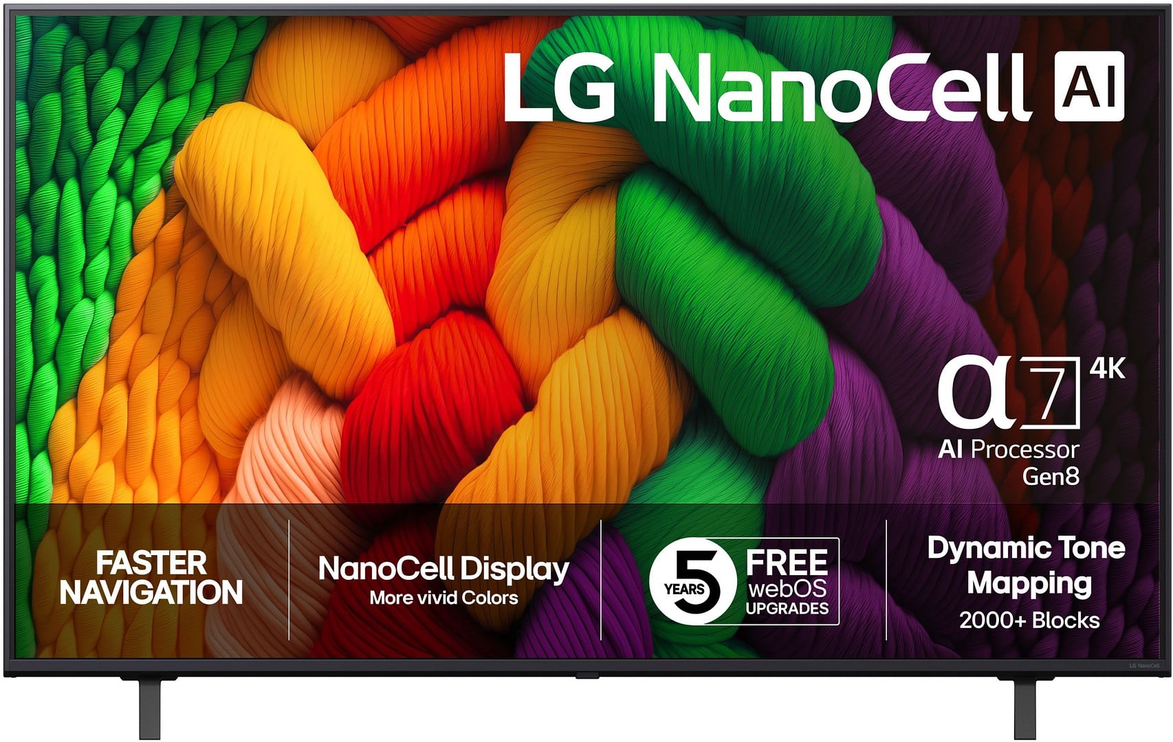 LG 55NANO8EA6A Nanocell 4k Led-tv 55nano8ea6a