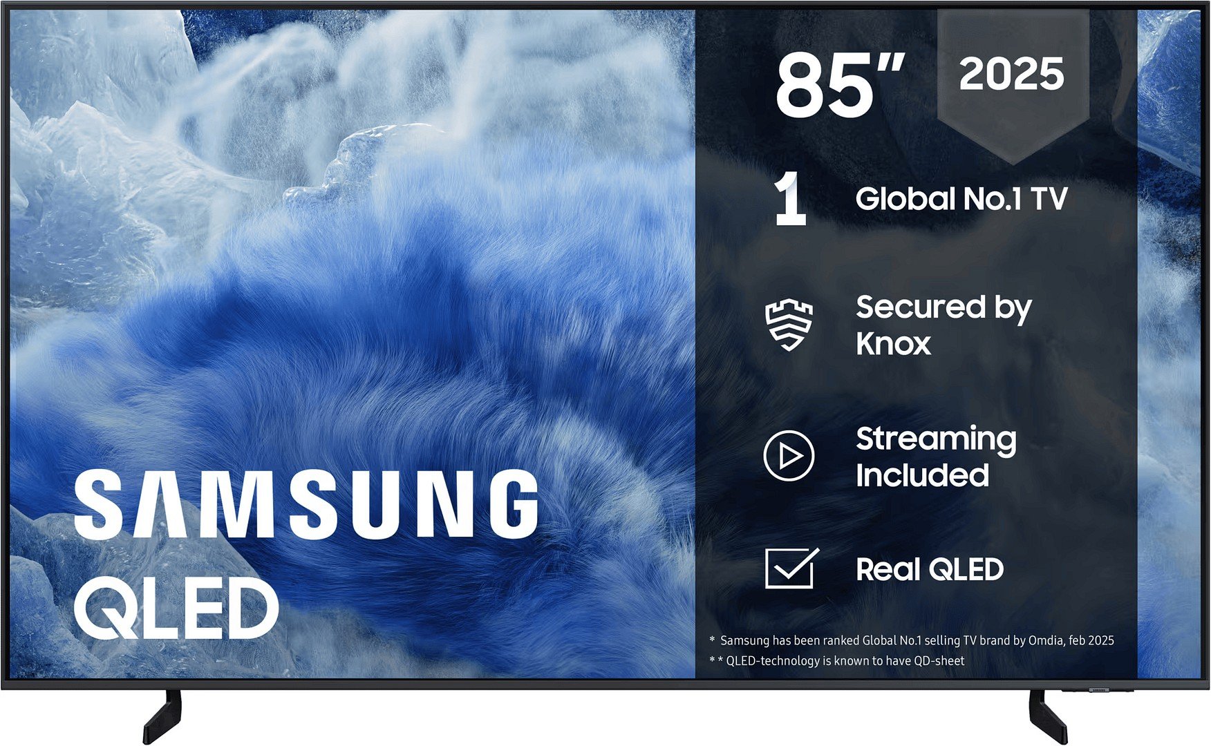 Samsung 85" Qled 4k Tv Tq85q8faau