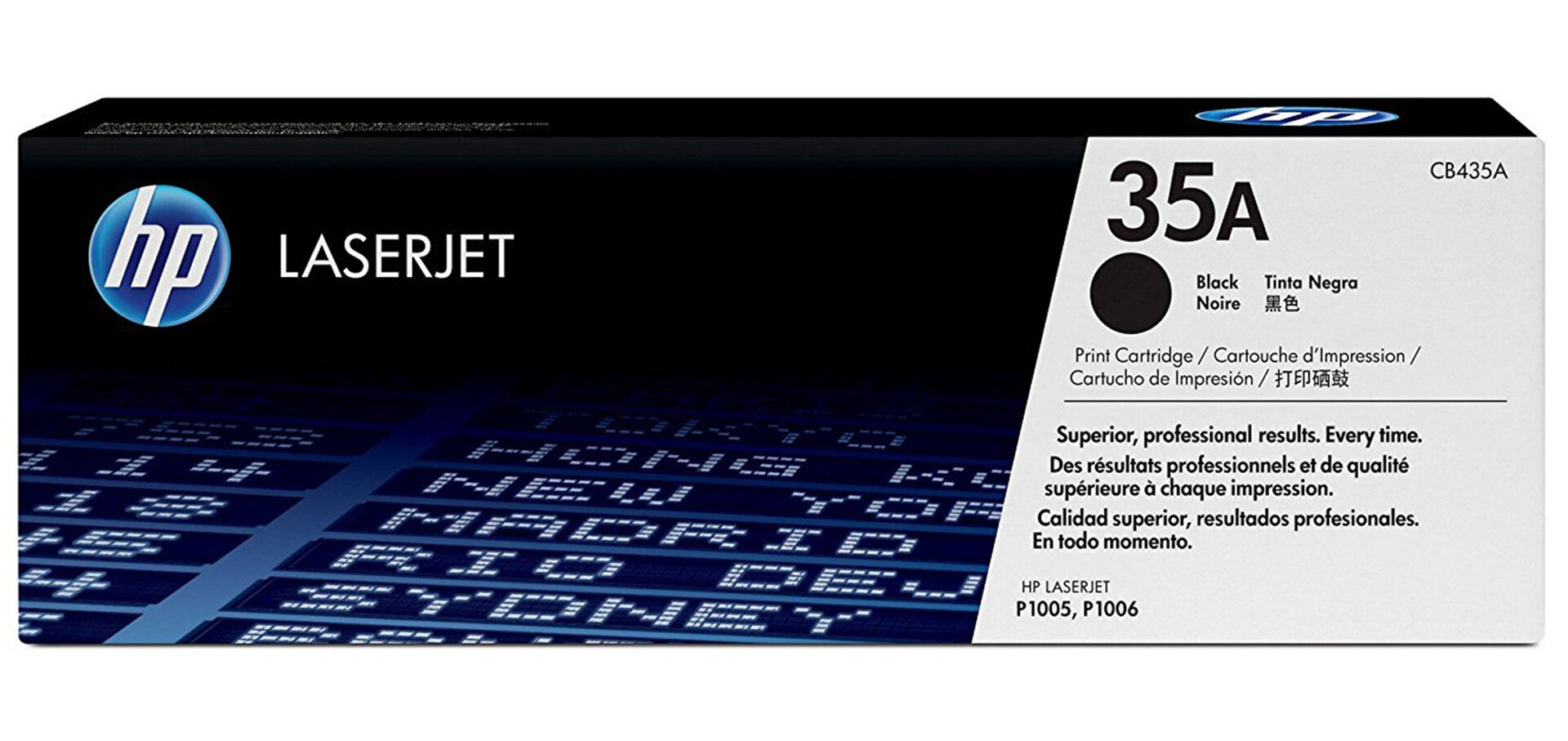 HP CB435A Värikasetti, Musta