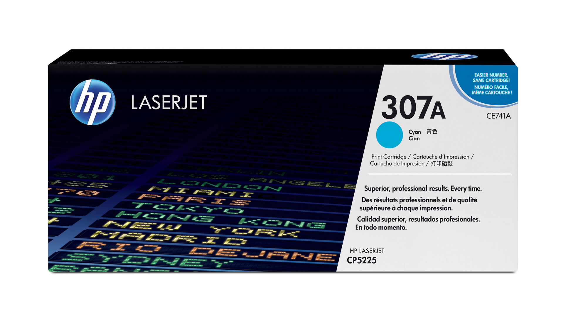 HP CE741A Cyan Värikasetti