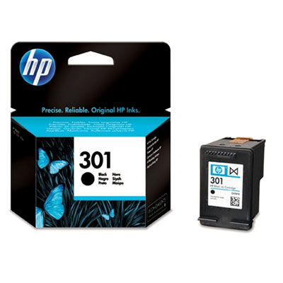 HP 301 Musta Värikasetti