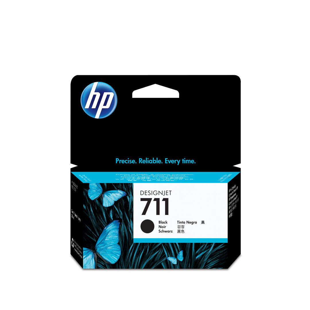 HP 711 Black Mustepatruuna