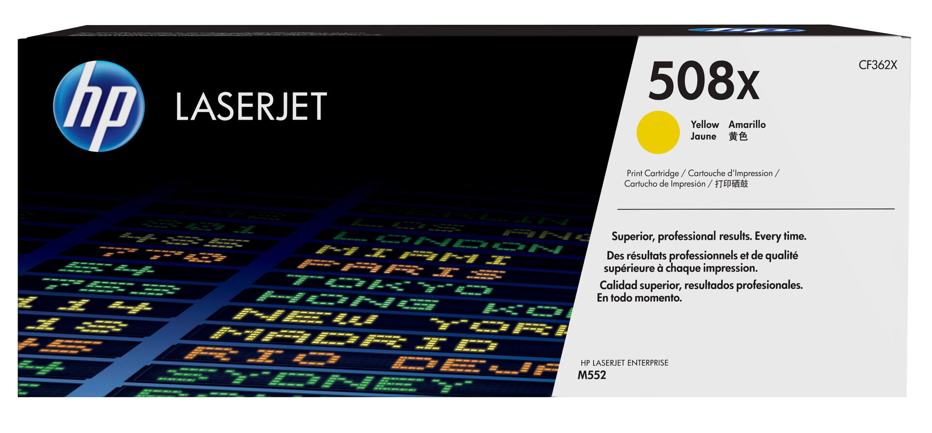 HP 508x Tonercartridge Yellow Värikasetti
