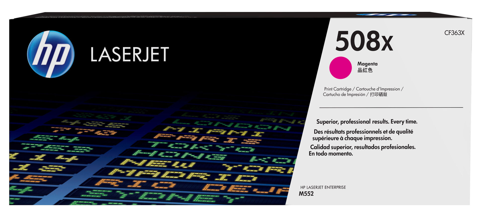 HP 508x Tonercartridge Magenta Värikasetti