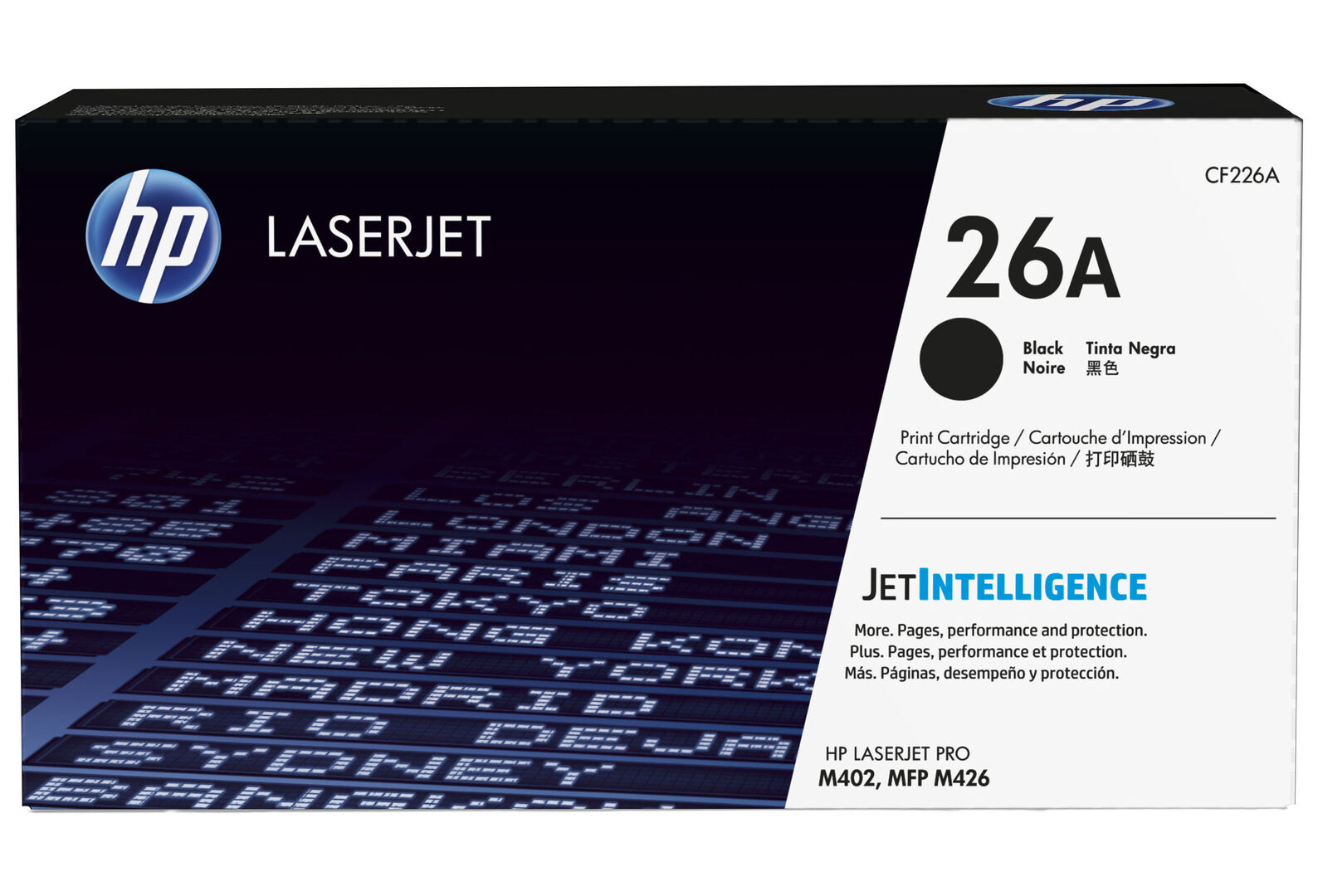 HP 26a Original Black Toner Värikasetti