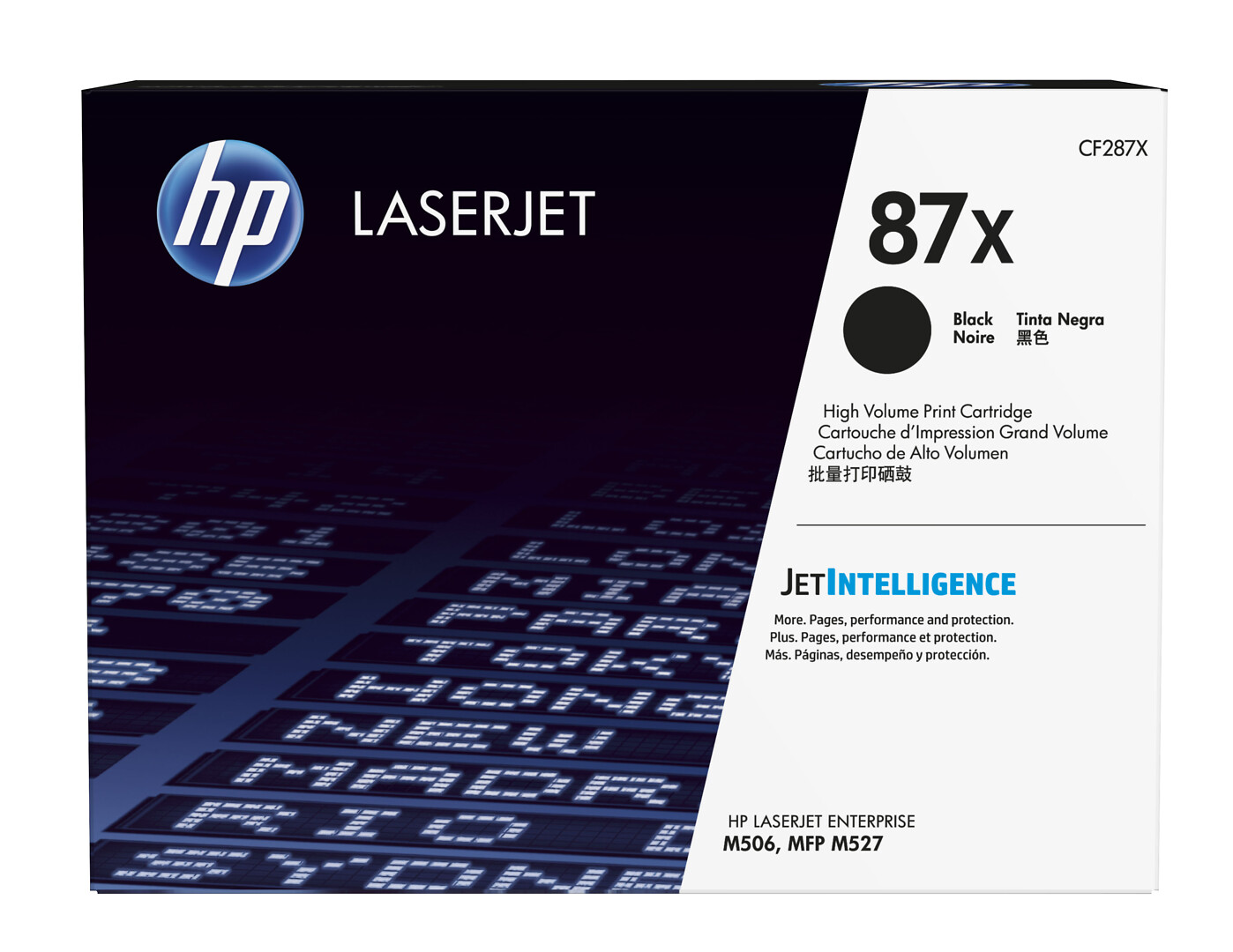 HP 87x Original Black Toner Värikasetti