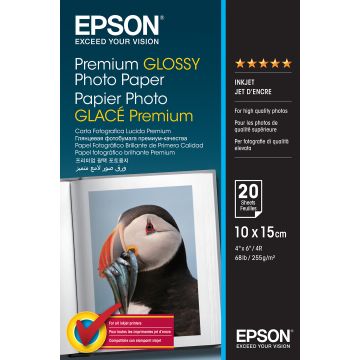 Epson C13s041706 10*15 Premium Glossy Valokuvapaperi