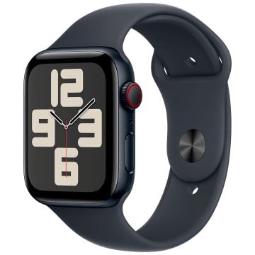 Apple Watch Se Gps + Cellular 44mm Midnight Aluminium Case With Midnight Sport Band - S/m
