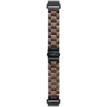 Havu Garmin Quickfit Ranneke 20mm, Pähkinäpuu