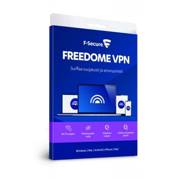 F-secure Freedome 1vuosi/3 Laitetta