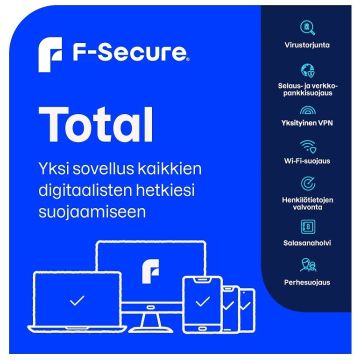 F-secure Total 2 Vuotta/3 Laitetta