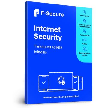 F-secure Internet Security 1 Vuosi / 1 Laite