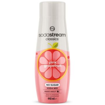 Sodastream Pink Grapefruit Sokeriton Makutiiviste
