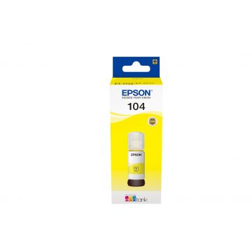 Epson Ecotank 104 Yellow Ink