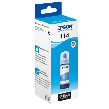 Epson 114 Ecotank Cyan Mustepullo