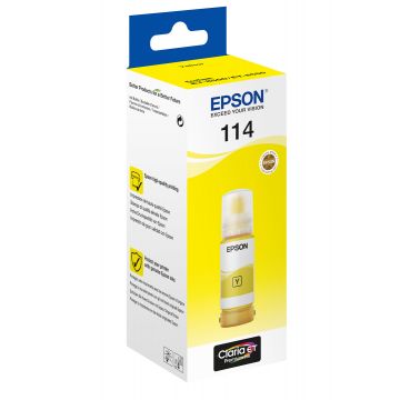 Epson 114 Ecotank Keltainen Mustepullo