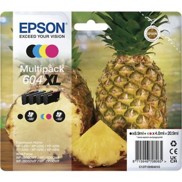 Epson T604xl Multipack Mustekasettipakkaus