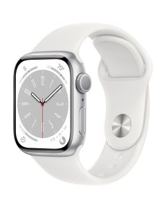Apple Watch S8 41 Sil Al Wt Sp