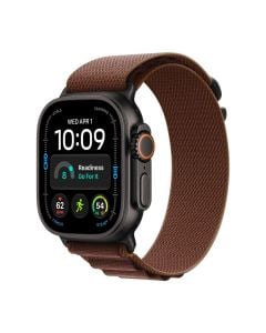 Apple Watch Ultra 4 Gps + Cellular 49mm Black Titanium Case With Burgundy Alpine Loop - L