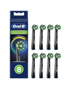 Oral-b Crossaction Musta 8 Kpl