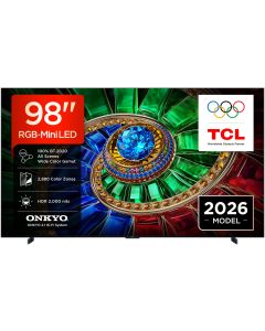 Tcl 98" 4k Rgb-miniled Tv 98rm7l