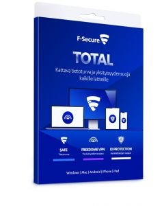 F-secure Total 1 Vuosi 3 Laitetta