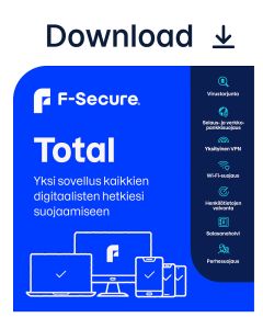F-secure Total 1 Vuosi/3 Laitetta