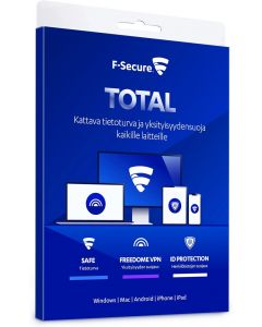 F-secure Total 1 Vuosi 3 Lait.