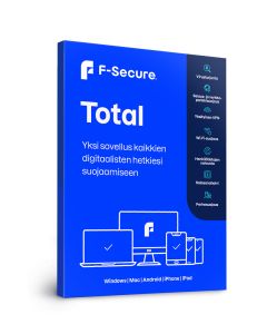 F-secure Total 1 Vuosi + 4kk / 3 Laitetta