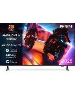Philips 85" 4k Qd Mini Led Ambilight Tv 85mled910