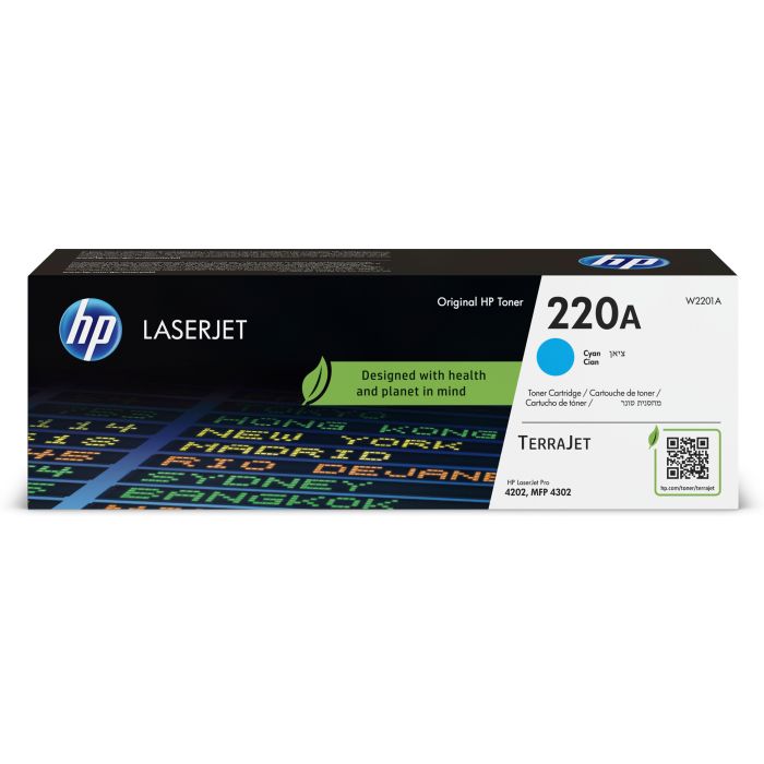 Hp W2201a 220a Cyan Laserjet Väriainekasetti