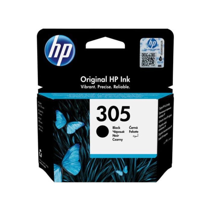 Hp 305 Black Original Mustepatruuna