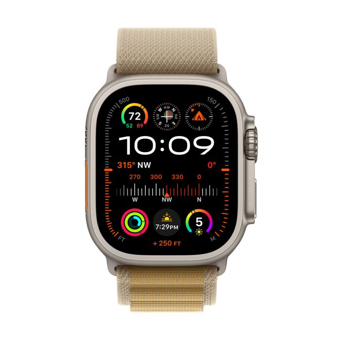 Apple Watch Ultra 2 Gps + Cellular 49mm älykello, S/m-ranneke