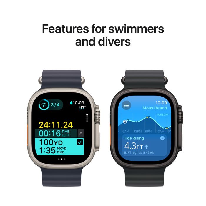 Apple Watch Ultra 2 Gps + Cellular 49mm älykello, S/m-ranneke