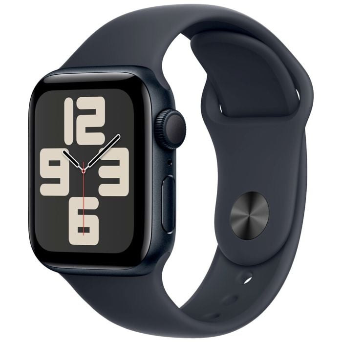 Apple Watch Se Gps 40mm Midnight Aluminium Case With Midnight Sport Band - S/m