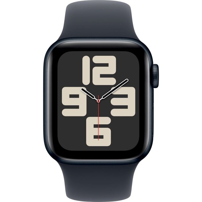Apple Watch Se Gps 44mm Midnight Aluminium Case With Midnight Sport Band - M/l