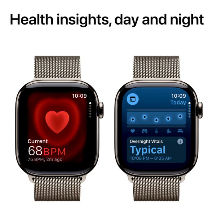 Apple Watch Series 10 Gps + Cellular 42mm Rose Gold Aluminium Case With Light Blush Sport Band - S/m