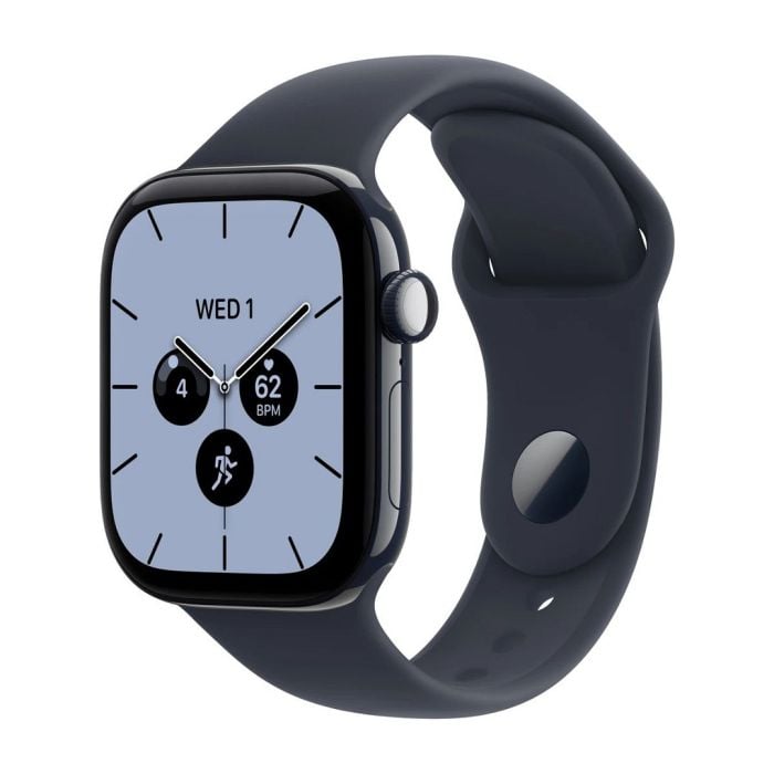 Apple Watch Series 12 Gps + Cellular 42mm Night Blue Ceramic Case With Navy Blue Sport Band - M/l
