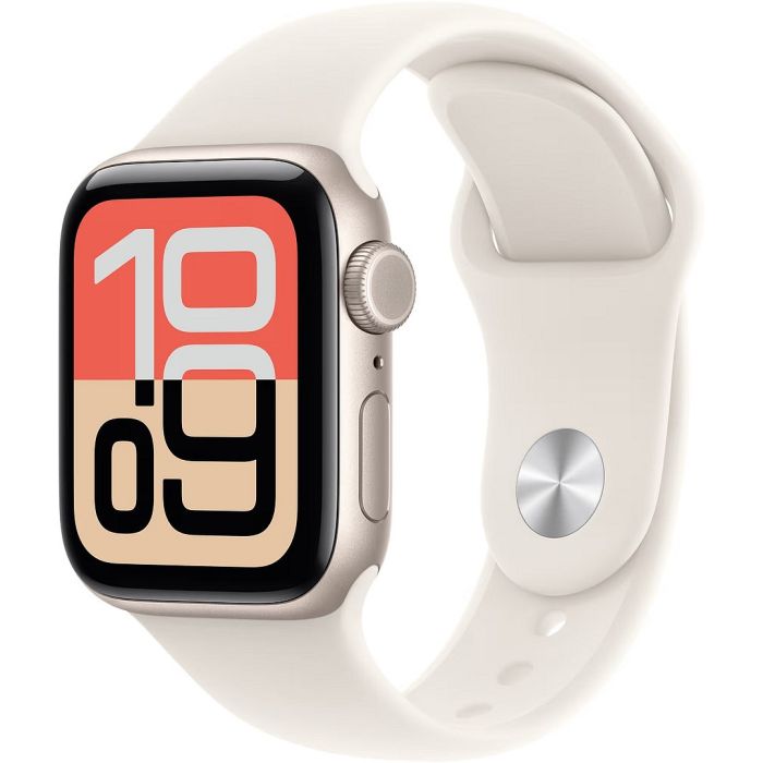 Apple Watch Se 3 Gps + Cellular 40mm M/l älykello, Tähtivalkea/alumiini