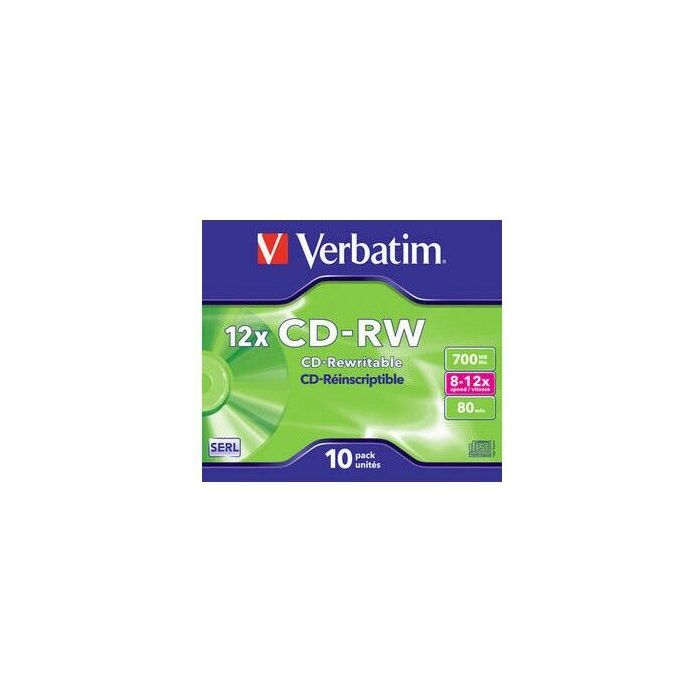 Verbatim 43148 Cd-rw 10kpl Pkt