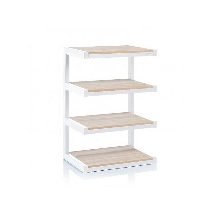 Norstone Esse Hifi Hylly, Valkoinen/tammi