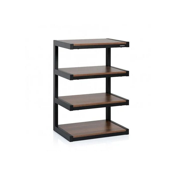 Norstone Esse Hifi Hylly, Musta/pähkinä