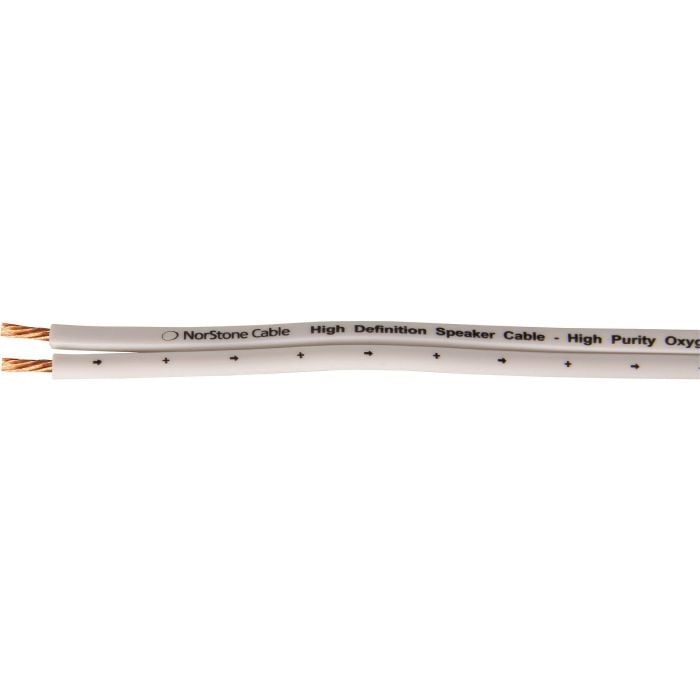 Norstone White Speaker Cable